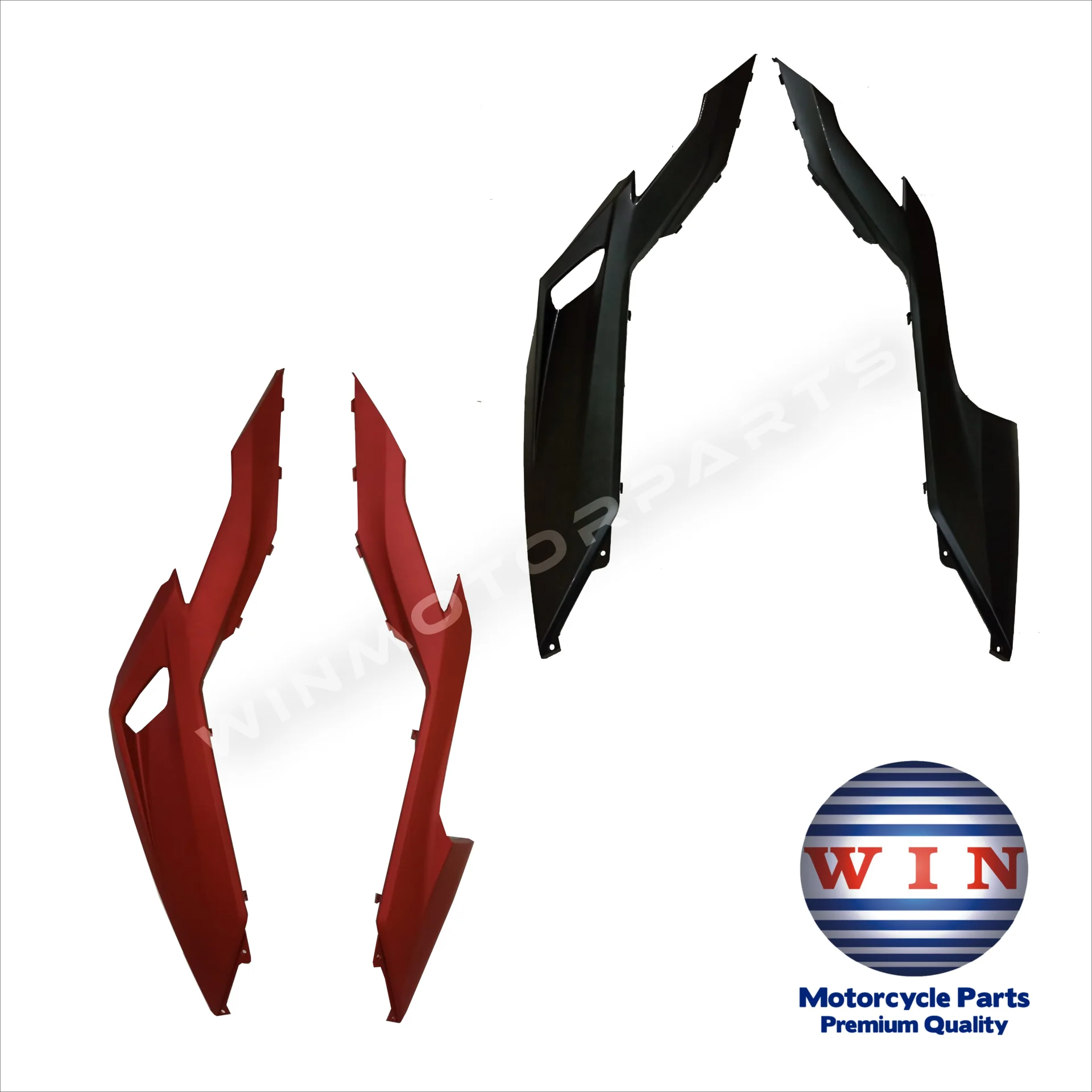 FOOTREST BAWAH VARIO 150 18 B R+L MERAH DOFF - 2